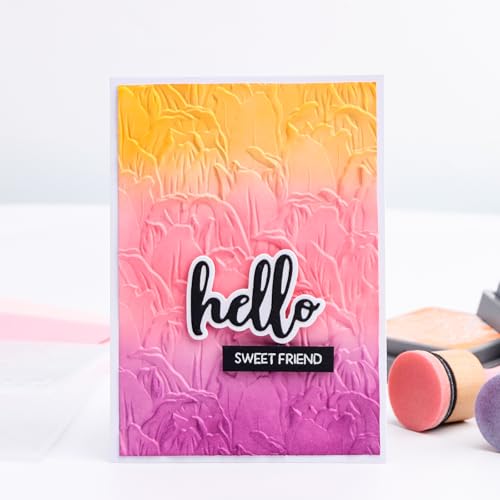 3D Embossing Folder for Card Making