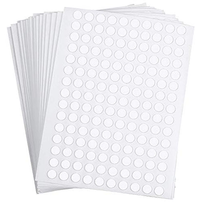 3000 Pcs Double Sided Adhesive Dots Clear Glue Point Tape Stickers Balloon Glue Round Mini No Traces Adhesive Sticker Dot Sticker for Classroom Decor Craft DIY Office (3000 Count)
