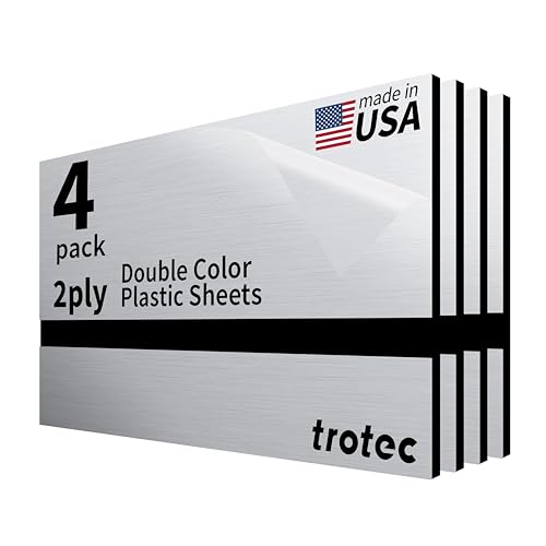 Metallic Looking Acrylic Sheet (4 Count)