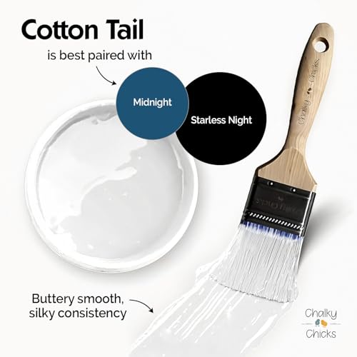 CottonTail 32 Fl Oz Chalk Paint for Furniture All in One