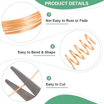 1 mm 18 Gauge Copper Wire for Jewelry Making