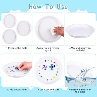 28Pcs Stepping Stone Mold Kit