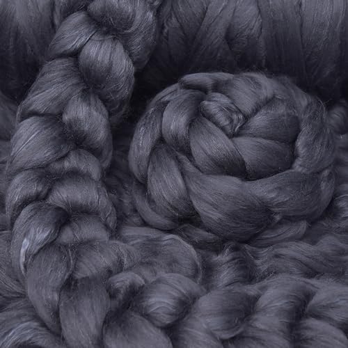 Merino Silk Luxe Tonal Designer Blend. Superfine Merino