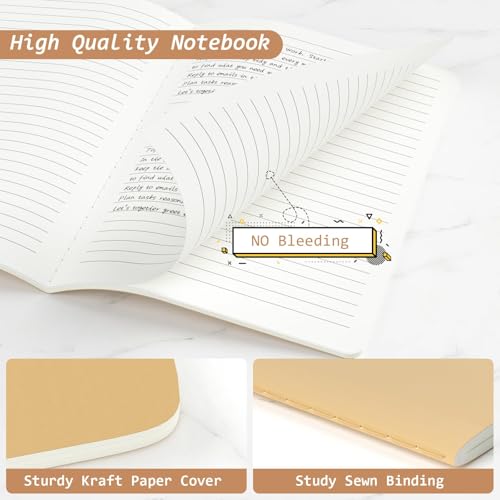 32 Pack Lined Notebook Journals Bulk (32 Count)