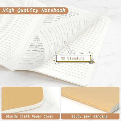 32 Pack Lined Notebook Journals Bulk (32 Count)
