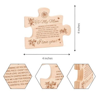 To My Mom Puzzle Piece Gift