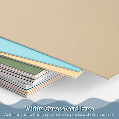 20 Pack 16x20 Uncut Photo Mat Matboards