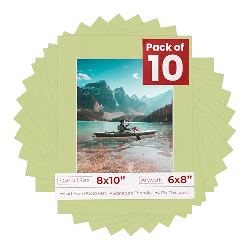6x8 Mat for 8x10 Frame (10 Count)