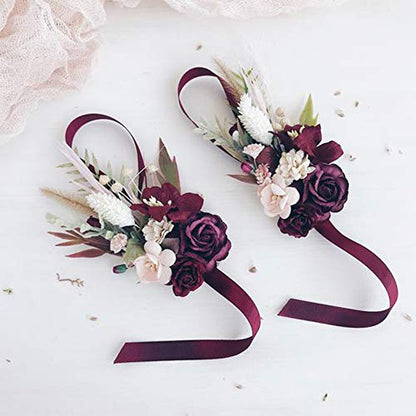 Wine Satin Ribbon 3 (150 Feet)
