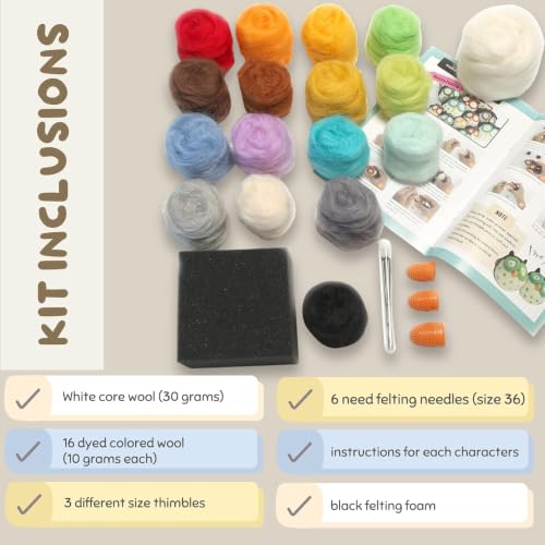 Needle Felting Kit Starter Set