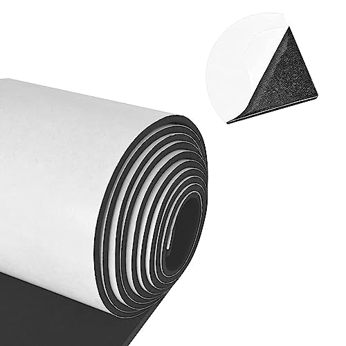 Neoprene Sponge Rubber Foam Sheets with Adhesive Backing