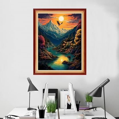 Beginners Cross Stitch Kits Stamped Full Range of Embroidery Kits for Adults DIY Cross Stitches kit Embroidery Patterns for Needlepoint kit