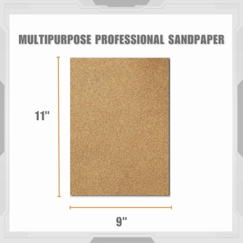 Multipurpose Sanding Sheets Assorted Grits (75 Count)