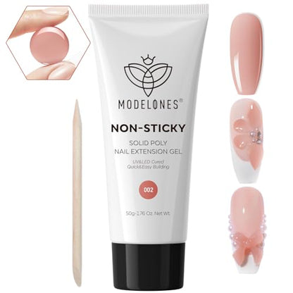 50g Pink Nude Solid Builder Gel Poly Nail Gel Extension