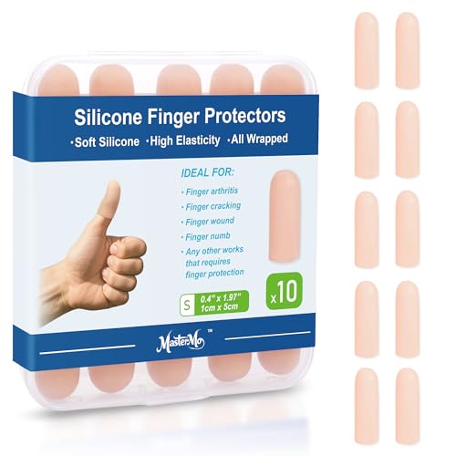 Gel Finger Cots Protectors (10 Count)
