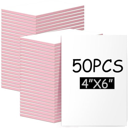 50 Pack Rubber Carving Blocks 4 x 6 Inch (50 Count)