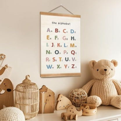 Alphabet Numbers Poster Set of 2 (2 Count)