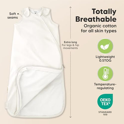 2 Pack Organic Baby Sleep Sacks