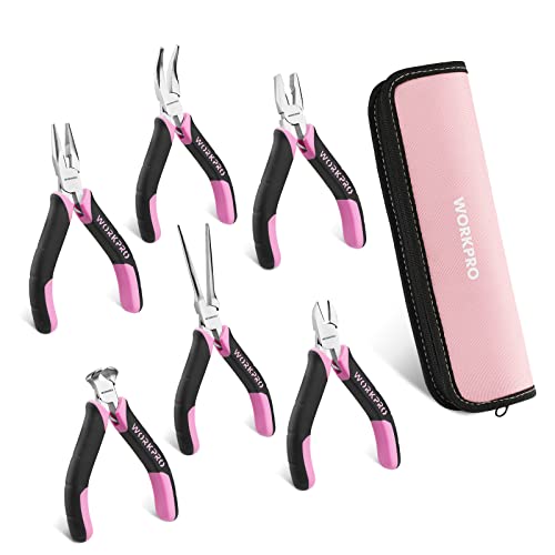 6 Piece Mini Pliers Set (7 Count)