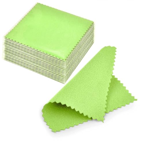 Silver Polishing Cleaning Cloth for Sterling Silver (50 Count)