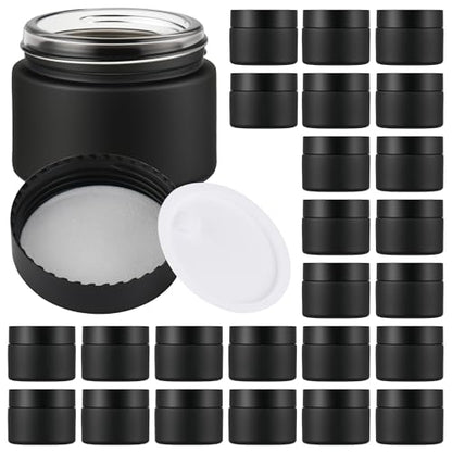 Glass Jars with Lids (24 Count)