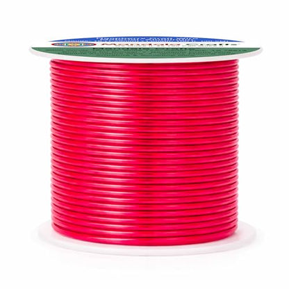 16 Gauge Raspberry Anodized Aluminum Craft Wire (100 Foot)