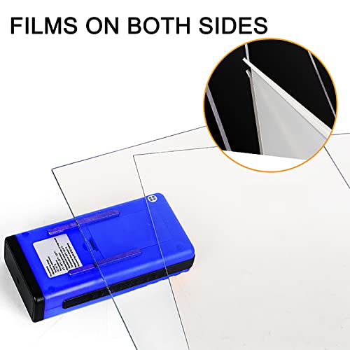 5 Pack 12x12x.02” Clear Plastic Sheet PET Flexible for DIY Craft Projects