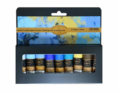 Extra Fine Professional Acrylic Paint Set for Artists (6.12 Fl Oz)