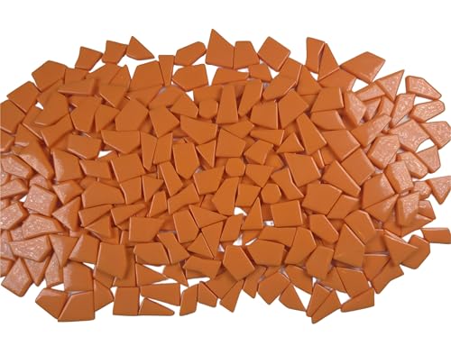 Irregular Glass Mosaic Tiles Bulk 500g Glossy and Iridescent Mosaic Glass Tiles for DIY Projects and Arts and Crafts Solid Colors and Mixes (263 Count)