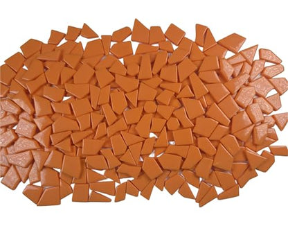Irregular Glass Mosaic Tiles Bulk 500g Glossy and Iridescent Mosaic Glass Tiles for DIY Projects and Arts and Crafts Solid Colors and Mixes (263 Count)