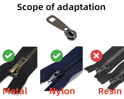 Metal Zipper Repair Kit for Jackets