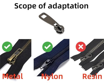 Metal Zipper Repair Kit for Jackets