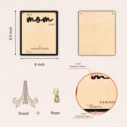 Mommy Handprint Art Sign
