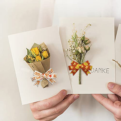 4 PCS Thanksgiving Fall Ribbons Pumpkin Leaves Printed Grosgrain Ribbons White Orange Ribbon Hello Autumn Craft Ribbons for Gift Wrapping Fall Thanksgiving Decor (60 Foot)