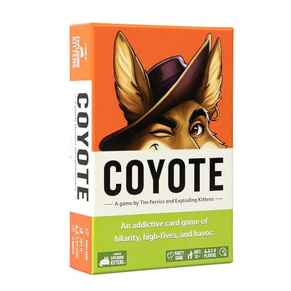 Coyote, 3-8 Players, Age 10+ Card Game