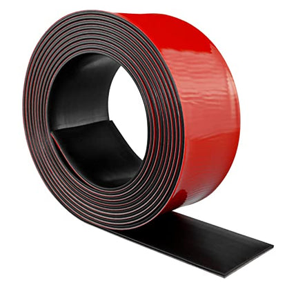 Neoprene Rubber Strips with Adhesive Backing Rubber Sheets (10 Foot)