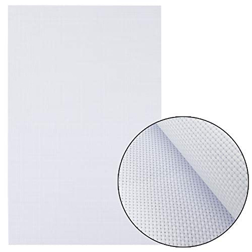 6pcs Aida Cloth 14 Count Cross Stitch Fabric (6 Count)
