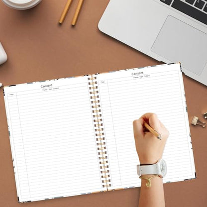 Lined Spiral Journal Notebook for Women & Men