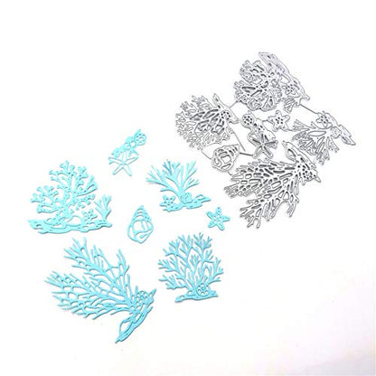 Metal Beach Shell Starfish Conch Coral Cutting Dies