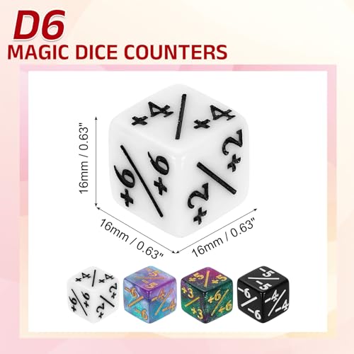 24Pcs Magic Dice Counters (24 Count)