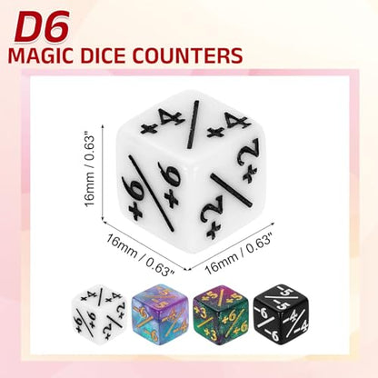 24Pcs Magic Dice Counters (24 Count)