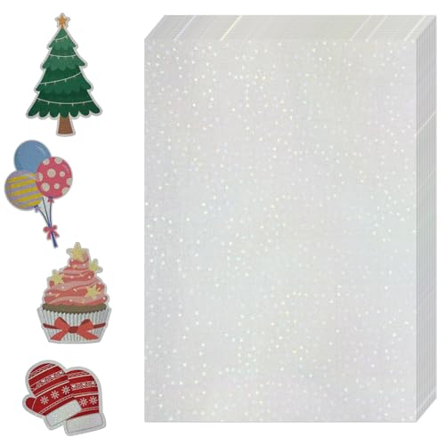 36 Sheets Holographic Sticker Paper (36 Count)