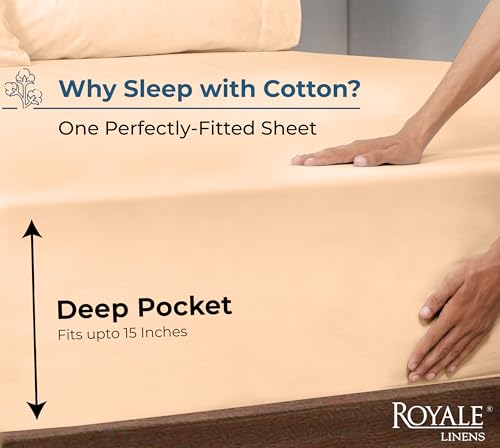 100% Organic Cotton Fitted Sheet