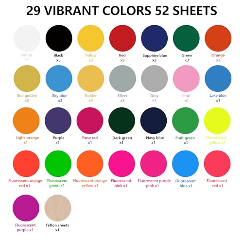 Heat Transfer Vinyl HTV Bundle
