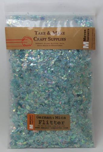 Blue Flitter Iridescent Ice Glitter Flakes for Nail Art