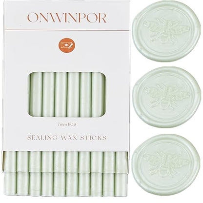 Sage Green Wax Seal Sticks (20 Count)