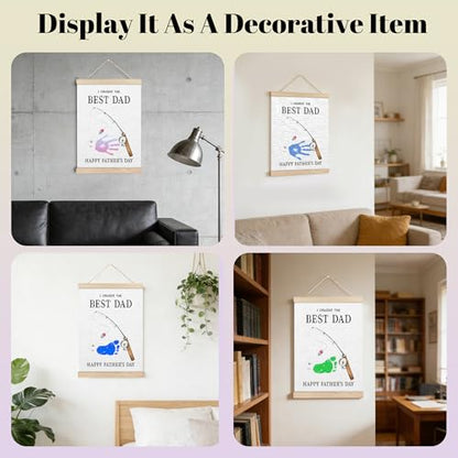 Fathers Day Footprint Art Kit