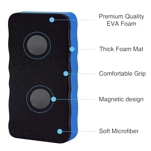 8 Pcs Dry Erase Erasers