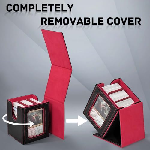 MTG Deck Box with Commander Window Display