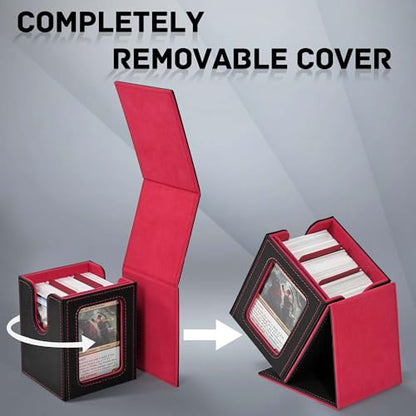 MTG Deck Box with Commander Window Display